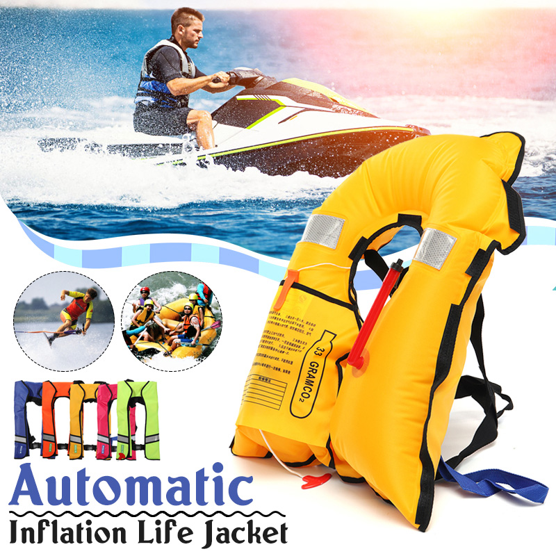 Adult Automatic Inflatable Life Jacket 150N Sailing Boating Canoeing Kayaking HQ